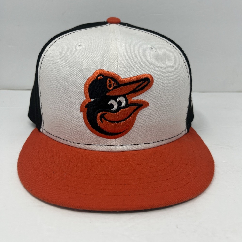 Baltimore Orioles Hat Cap Fitted Mens 7 1/8 Black MLB Baseball 59FIFTY New Era